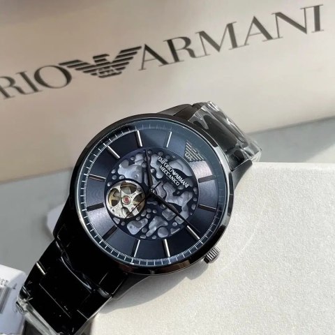 Emporio Armani Zegarek męski EMPORIO ARMANI RENATO AUTOMATIC AR60056 (zi058b)