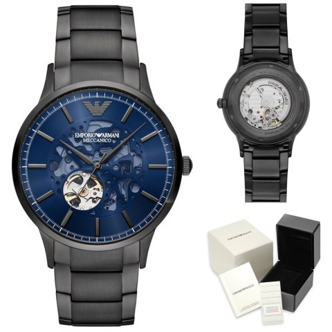 Emporio Armani Zegarek męski EMPORIO ARMANI RENATO AUTOMATIC AR60056 (zi058b)