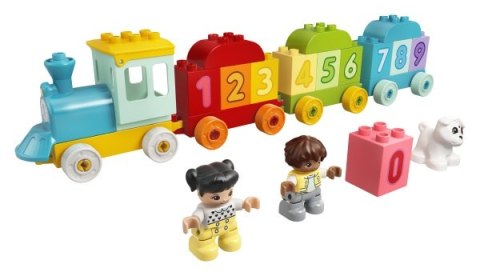 10954 | Pociąg z cyferkami - nauka liczenia LEGO