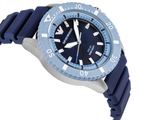 EMPORIO ARMANI Zegarek Męski EMPORIO ARMANI World Explorer Solar AR11785 + BOX