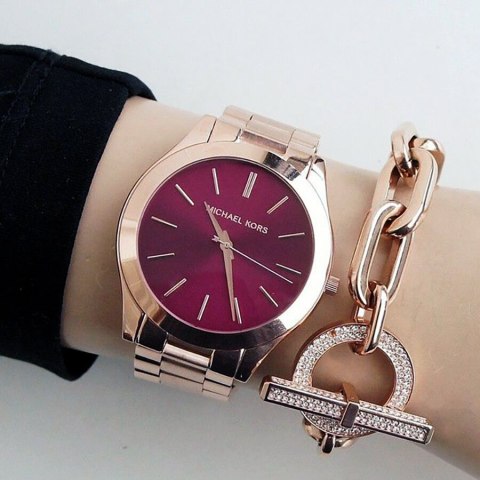Michael Kors ZEGAREK DAMSKI Michael Kors Slim Runway MK3436 (zm563a)