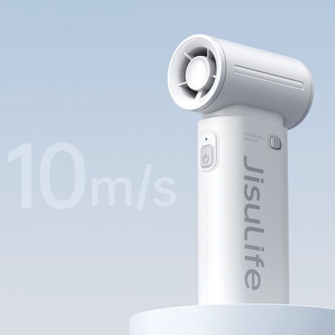 Mini dmuchawa wiatrak wentylator przenośny USB-C 3600mAh - szary