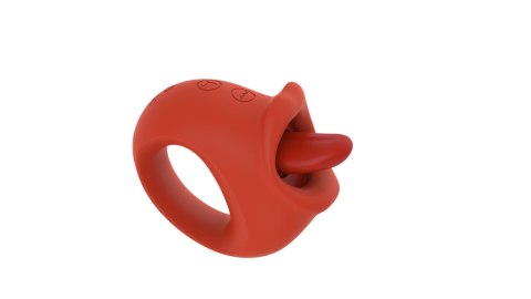 Stymulator z języczkiem silikonowy B Series Magic USB 10 funkcji