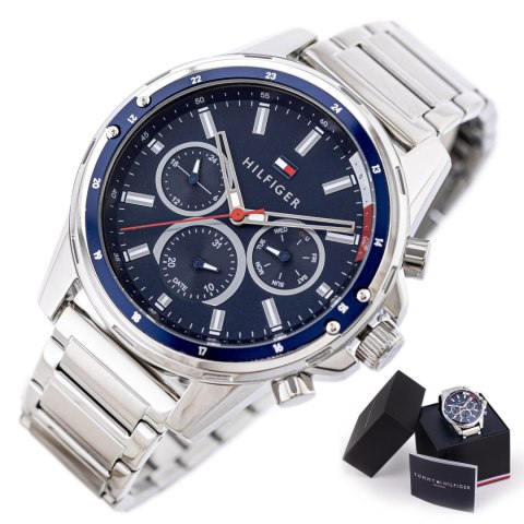 Tommy Hilfiger ZEGAREK MĘSKI TOMMY HILFIGER 1791788 MASON (zf035b) + BOX