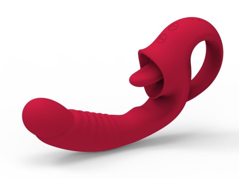 Wibrator liżący B Series Magic silikonowy USB 10 funkcji