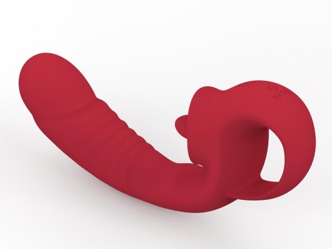 Wibrator liżący B Series Magic silikonowy USB 10 funkcji