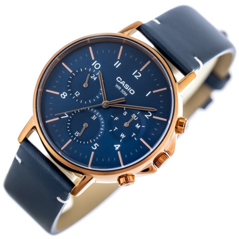 Casio ZEGAREK MĘSKI CASIO MTP-E321RL-2A (zd190a) + BOX
