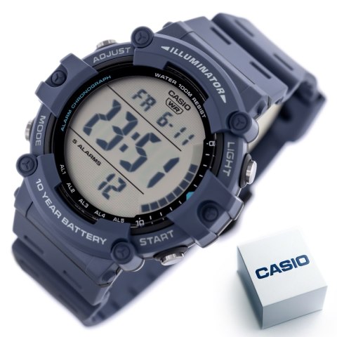 Casio ZEGAREK MĘSKI CASIO SPORT ILLUMINATOR AE-1500WH-2A + BOX