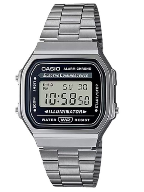 Casio ZEGAREK UNISEX CASIO A168WGG-1A (zd088e) - KLASYKA + BOX