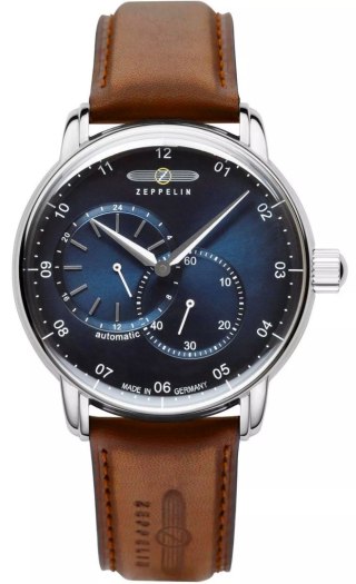 Zeppelin Zegarek Męski ZEPPELIN New Captain's Line Automatic 8662-3 + BOX