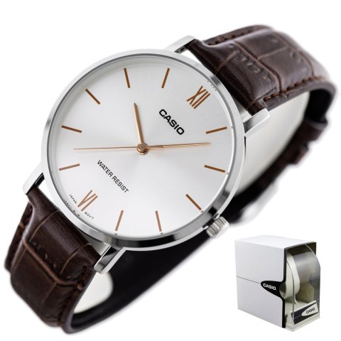 Casio ZEGAREK MĘSKI CASIO MTP-VT01L-7B2 (zd165b) + BOX