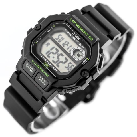 Casio ZEGAREK MĘSKI CASIO Sports WS-1400H-1A + BOX