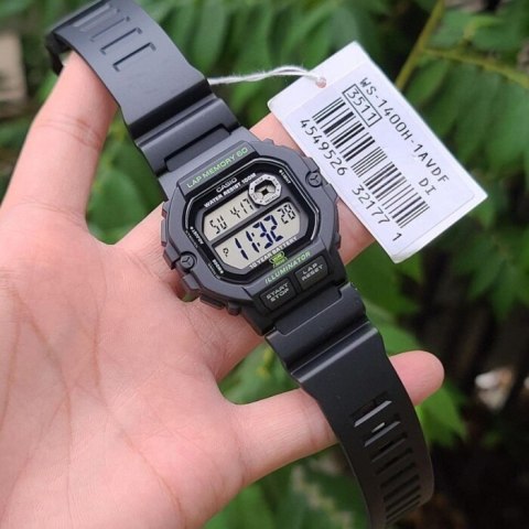 Casio ZEGAREK MĘSKI CASIO Sports WS-1400H-1A + BOX