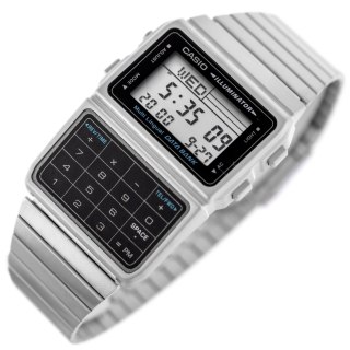 Casio ZEGAREK MĘSKI CASIO VINTAGE DATABANK DBC-611-1D + BOX