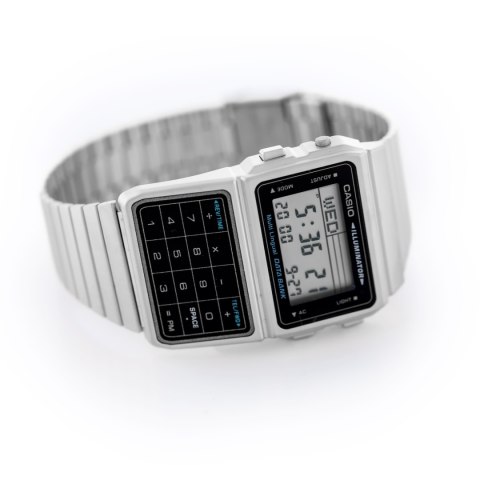 Casio ZEGAREK MĘSKI CASIO VINTAGE DATABANK DBC-611-1D + BOX