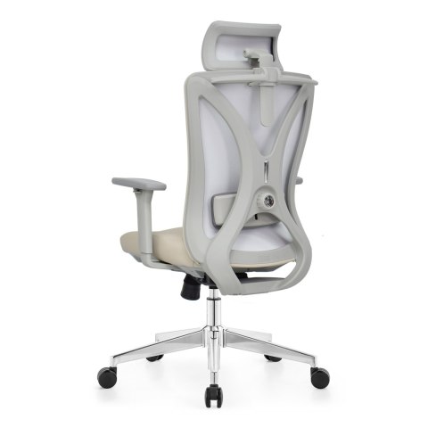 Fotel biurowy ergonomiczny ANGEL GelatO Szary