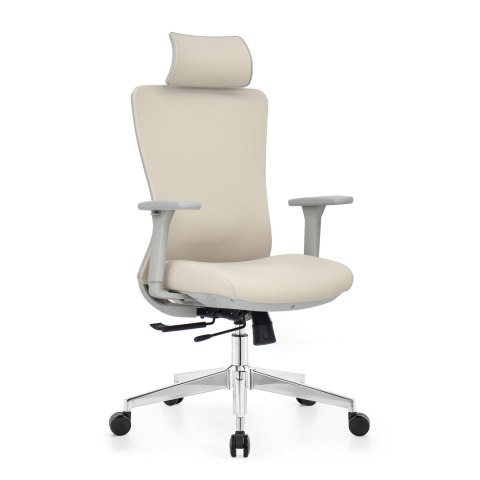Fotel biurowy ergonomiczny ANGEL GelatO Szary