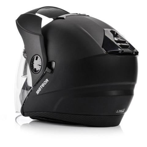 Kask motocyklowy Meteor Hekato L 59-60 cm czarny