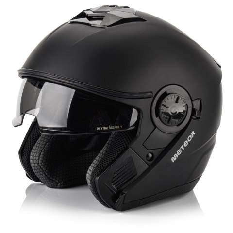Kask motocyklowy Meteor Hekato M 57-58 cm czarny