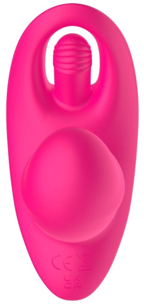 Wibrator noszony B Series Cut silikonowy z pilotem 10 funkcji