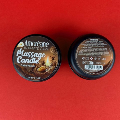 Świeca do masażu Praline Rocher Amoreane 30 ml