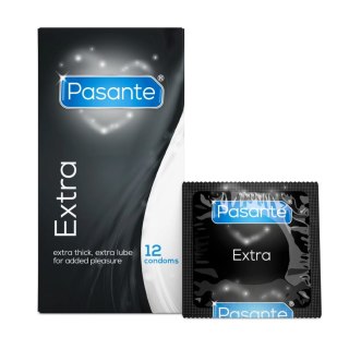 Prezerwatywy grubsze Pasante Extra 12 sztuk