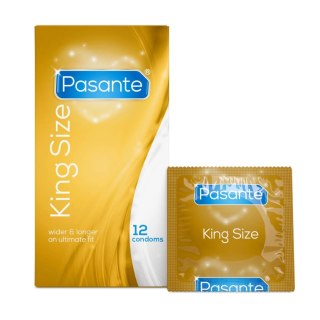 Prezerwatywy Pasante King Size XXL 12 sztuk