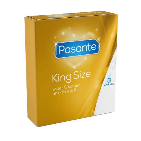 Prezerwatywy Pasante King Size XXL 3 sztuki