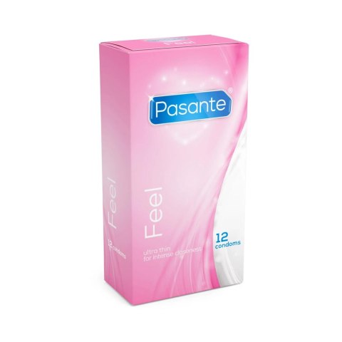 Prezerwatywy ultra cienkie Pasante Sensitive Feel naturalne 12 szt