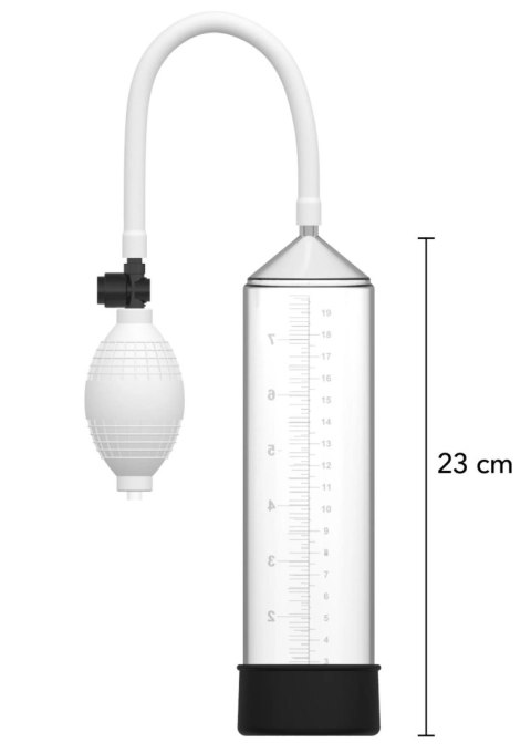 Pompka do penisa Starter Fusion X przezroczysta 20 cm