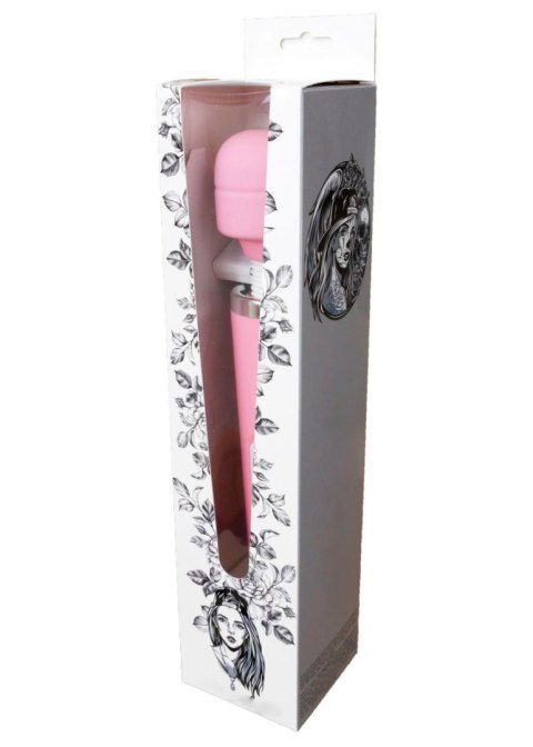 Masażer wand B Series Magic różowy 10 funkcji 32 cm