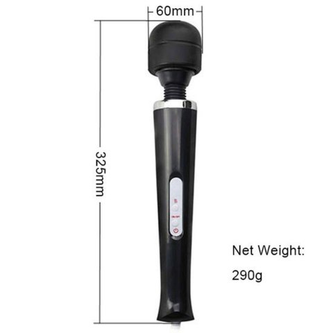 Masażer wand Magic fioletowy 10 funkcji 32 cm kabel