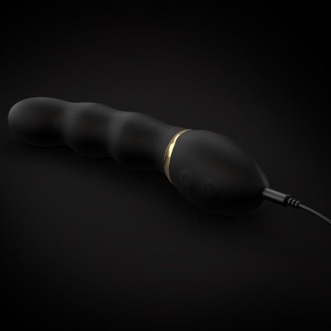 Wibrator punktu G Dorcel Too Much 2.0 z 3 silnikami czarny USB 22 cm