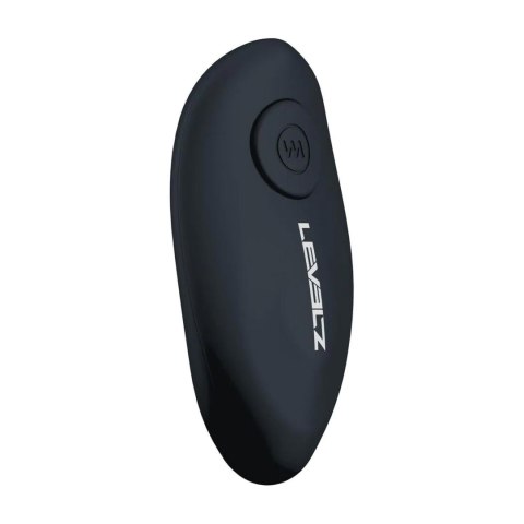 Pierścień wibrujący Levelz Tri O z pilotem silikonowy czarny 22,5 cm