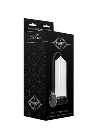 Pompka do penisa Pumped przezroczysta 23 cm