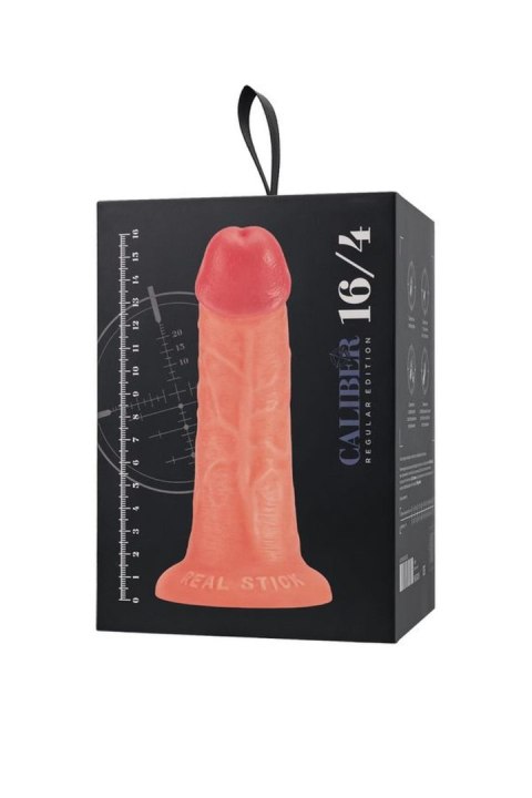 Dildo realistyczne Caliber z przyssawką cieliste 16 cm
