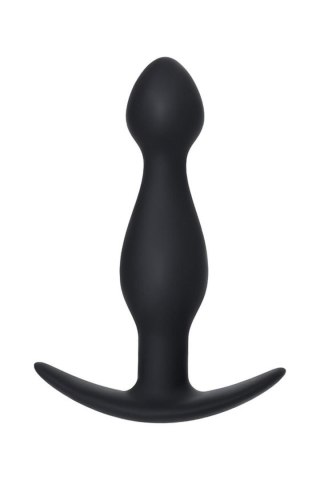 Korek analny silikonowy A Toys czarny S 11,5 cm