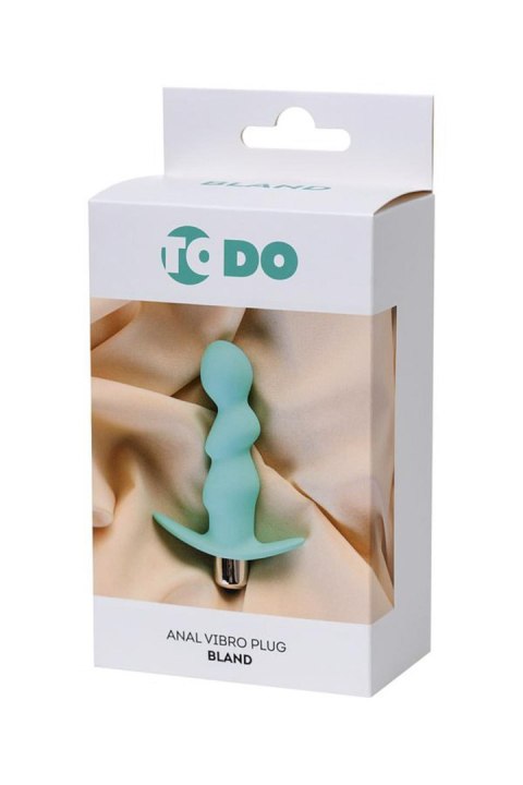 Wibrator analny ToDo Bland Mint 12 cm