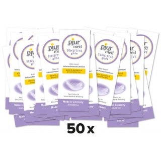 Żel intymny Pjur med Sensitive glide 2 ml 50 sztuk