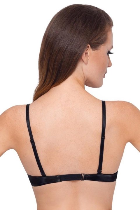 Biustonosz winylowy Black Level czarny 75D