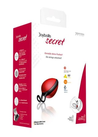 Kulka gejszy Joyballs Secret Single czerwono czarna 6 cm
