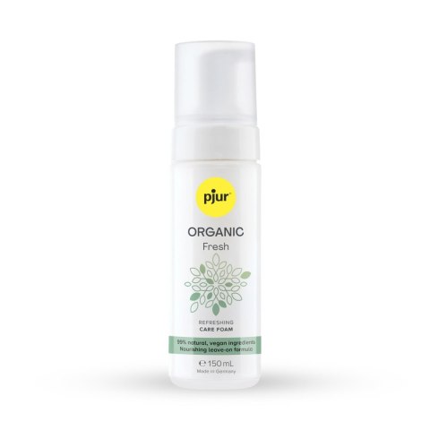 Odświeżająca pianka pielęgnacyjna pjur ORGANIC Fresh 150 ml