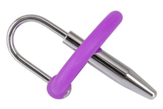 Plug do penisa z pierścieniem na żołądź Penisplug silikon 6,5 cm