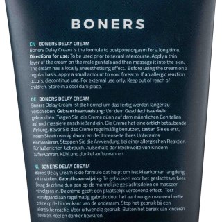 Krem opóźniający orgazm Boners 100 ml