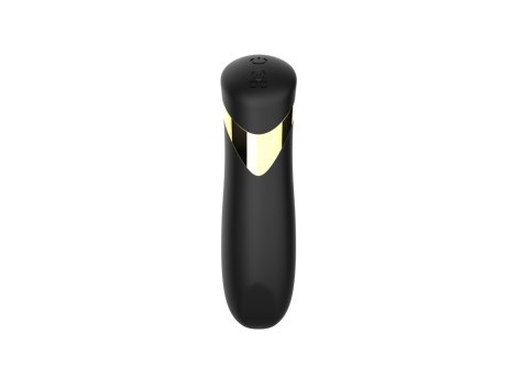 Wibrator mini szminka B Series Cute czarny silikonowy USB 10 cm