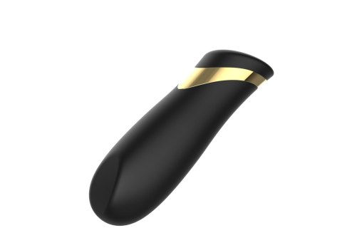 Wibrator mini szminka B Series Cute czarny silikonowy USB 10 cm