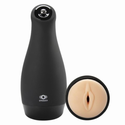 Masturbator silikonowy Otouch Airturn3 z wibracją i ssaniem USB