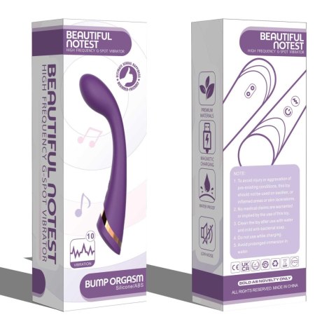 Wibrator punktu G B Series Cute czerwony silikonowy USB