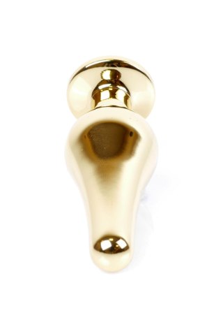 Korek analny różowozłoty z diamentem MyLove Toys 9,5 cm