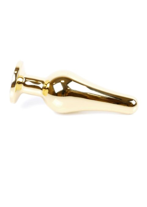 Biżuteria analna MyLove Toys ze stali nierdzewnej zielona 9.5 cm